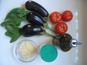 Eggplant Parmesan Ingredients