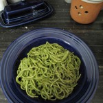 Homemade Pesto with Pasta