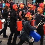 Parade Flaming Drums